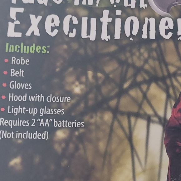 Mens costume in/out executioner xl40/42 - Picture 2 of 3